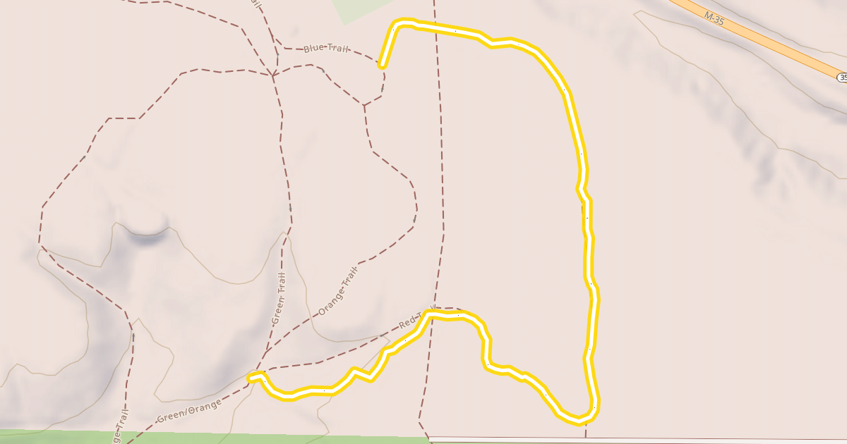Map preview of Red Trail