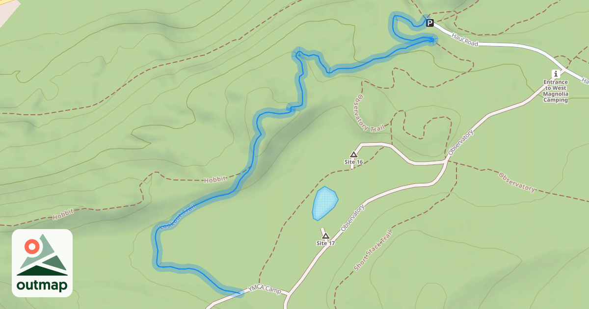 Map of Lookout Trail