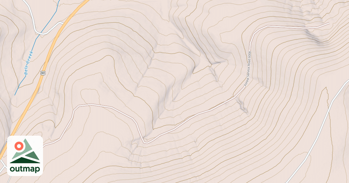 Map of LONE GRAVE