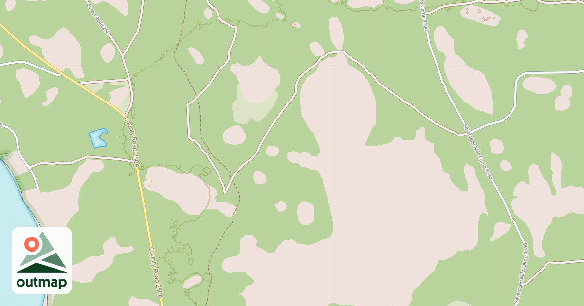 Map of USFS Motor Vehicle Use Map Roads {86142B79-EE85-400E-9E3F-65D1AFBE7EBC}