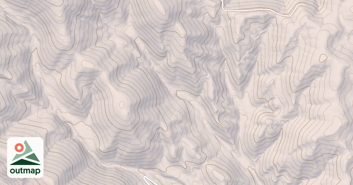 Map of CROSSCUT NORTH END