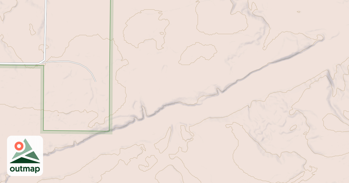 Map of Fond du Lac State Forest Trails