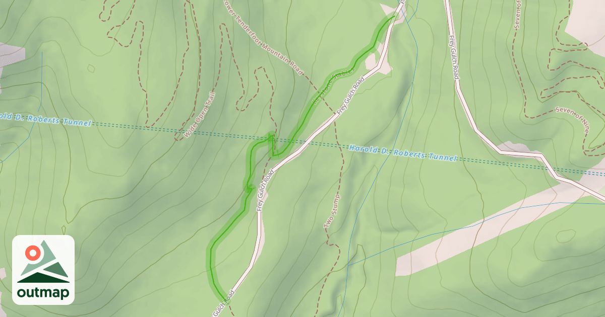 Map of Keystone Stables