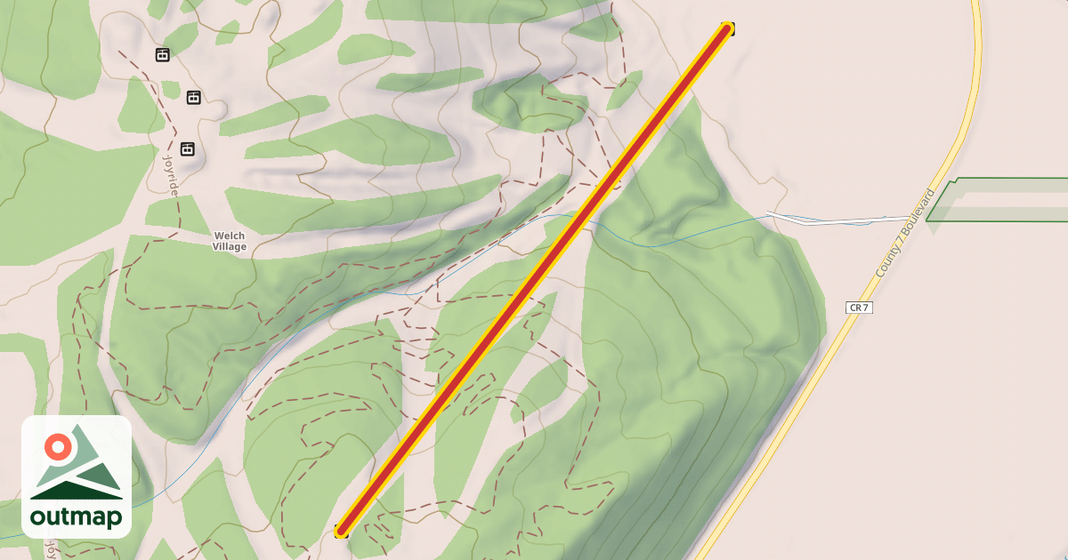 Map of Sunrise Triple