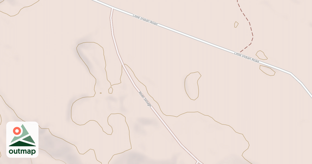 Map of RIVER SLOUGH