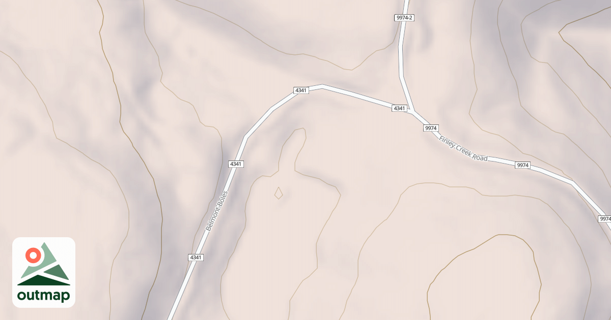 Map of BELMONT BOLES