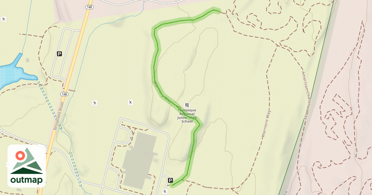 Map of Warriors Way