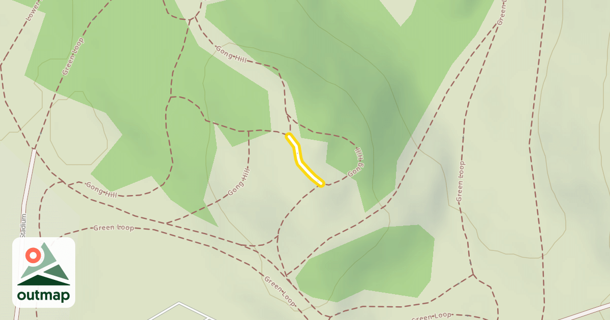 Map of Gong Hill