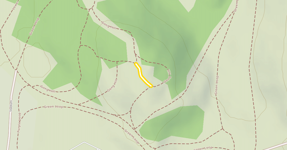 Map preview of Gong Hill