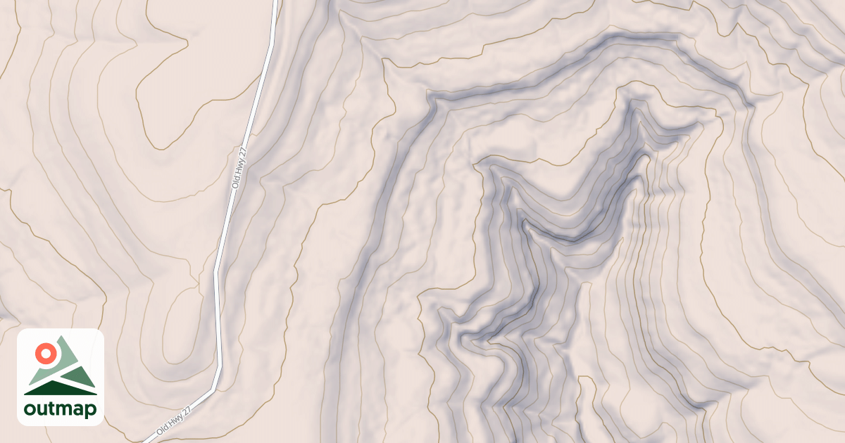 Map of USFS Motor Vehicle Use Map Roads {1F10A36E-C151-4FC6-916F-ACF202C2FB40}