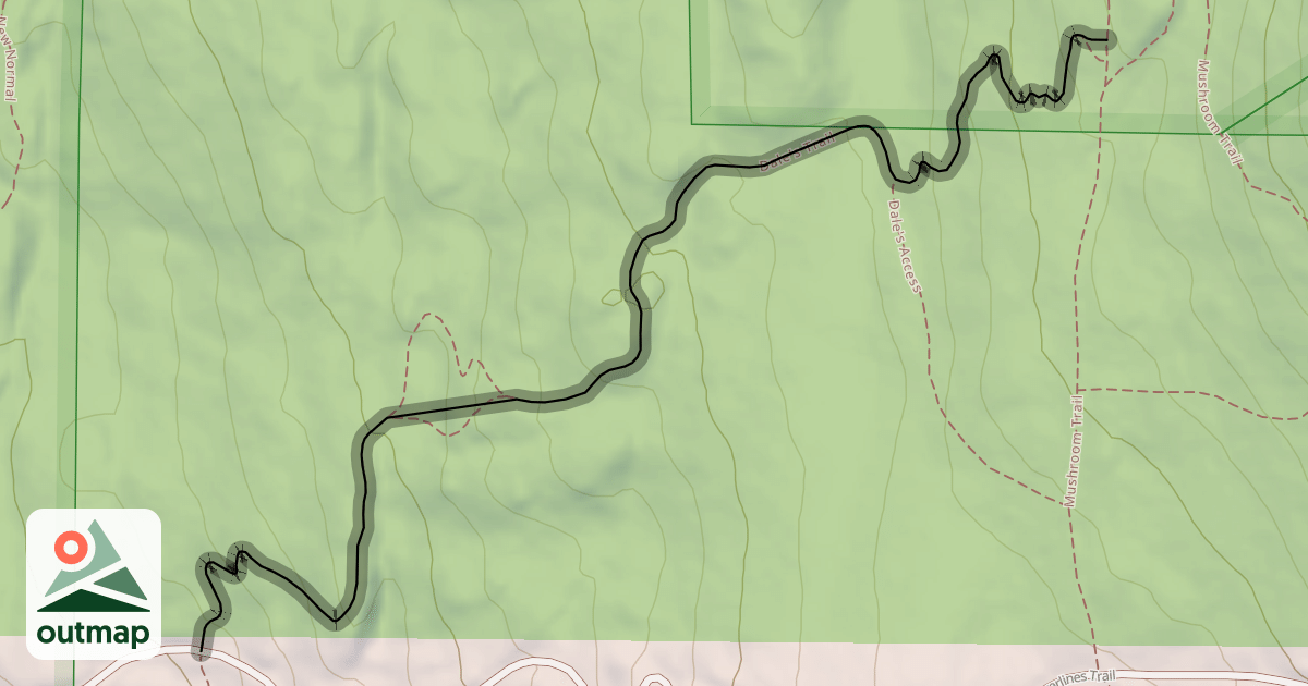 Map of Dale's Trail