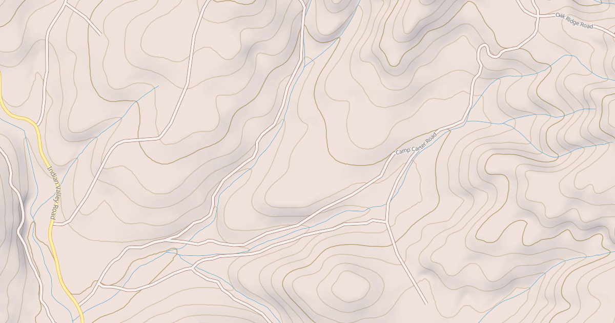 Map preview of CAMP CARTER