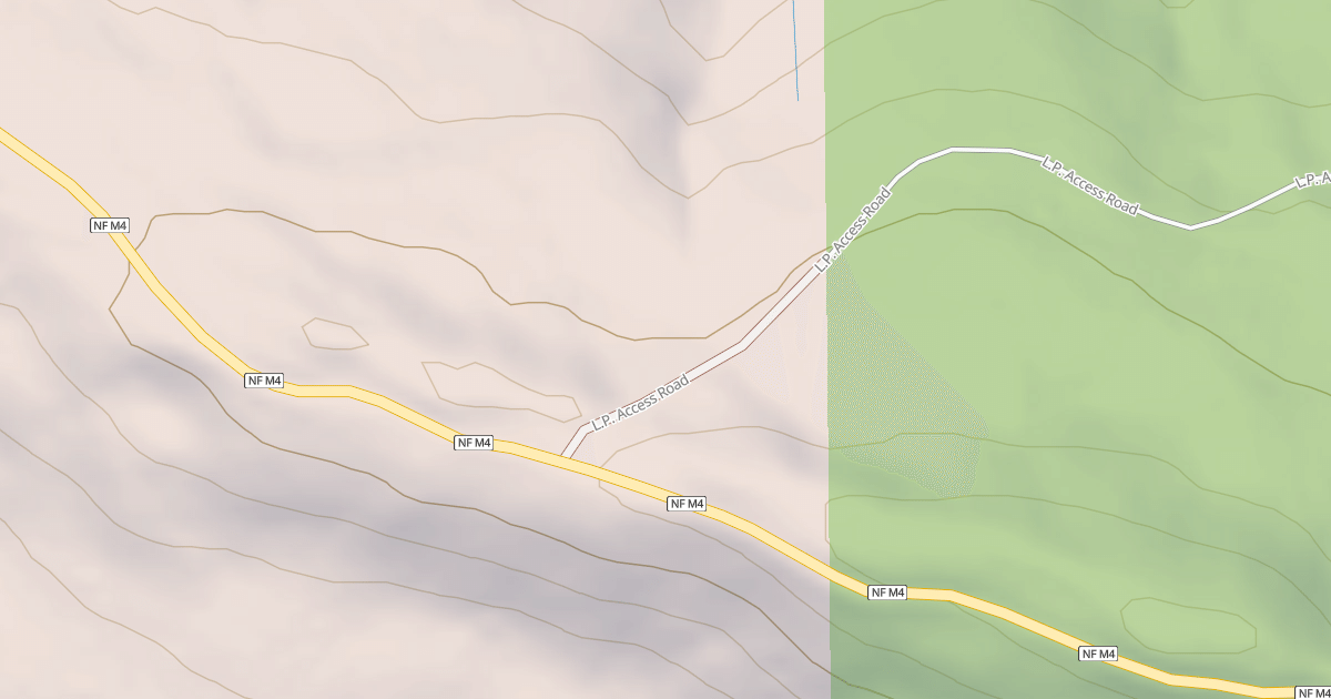 Map preview of L.P. ACCESS ROAD
