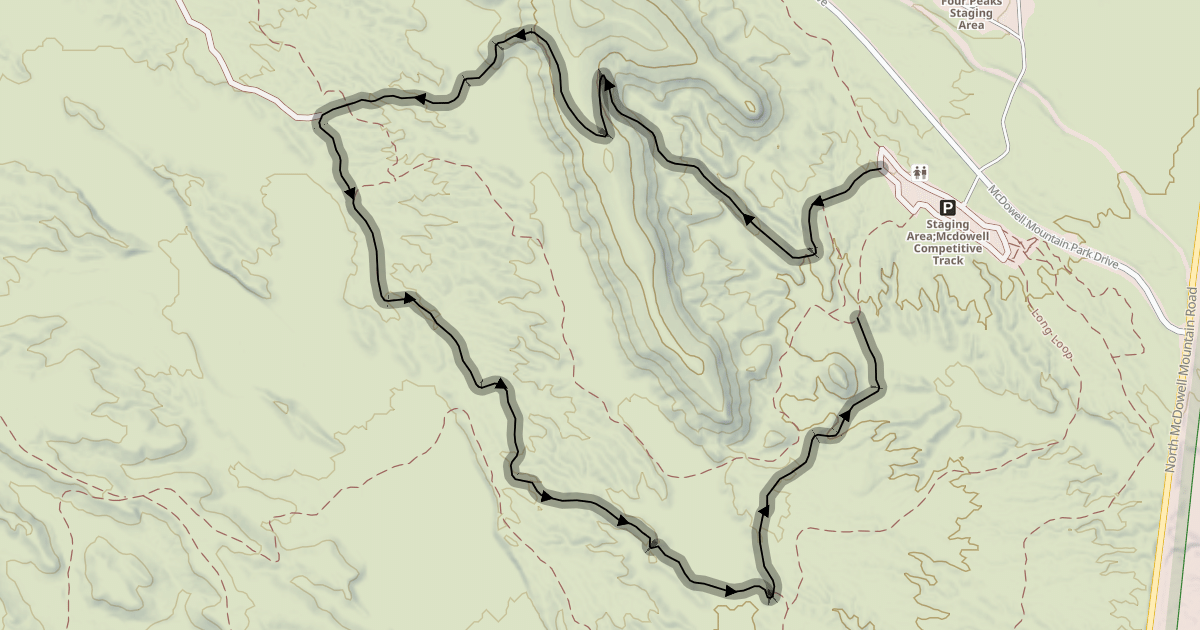 Map preview of Technical Loop