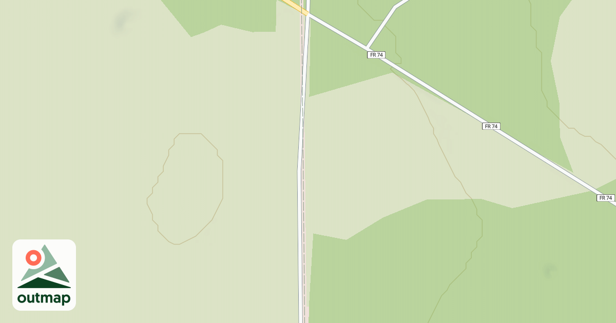 Map of USFS Motor Vehicle Use Map Roads {ABE599A2-28C6-457D-8123-424A229521D0}