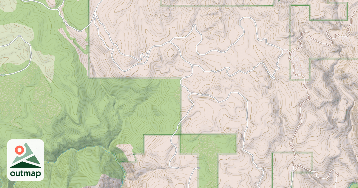 Map of LOWER CLOVER LEAF