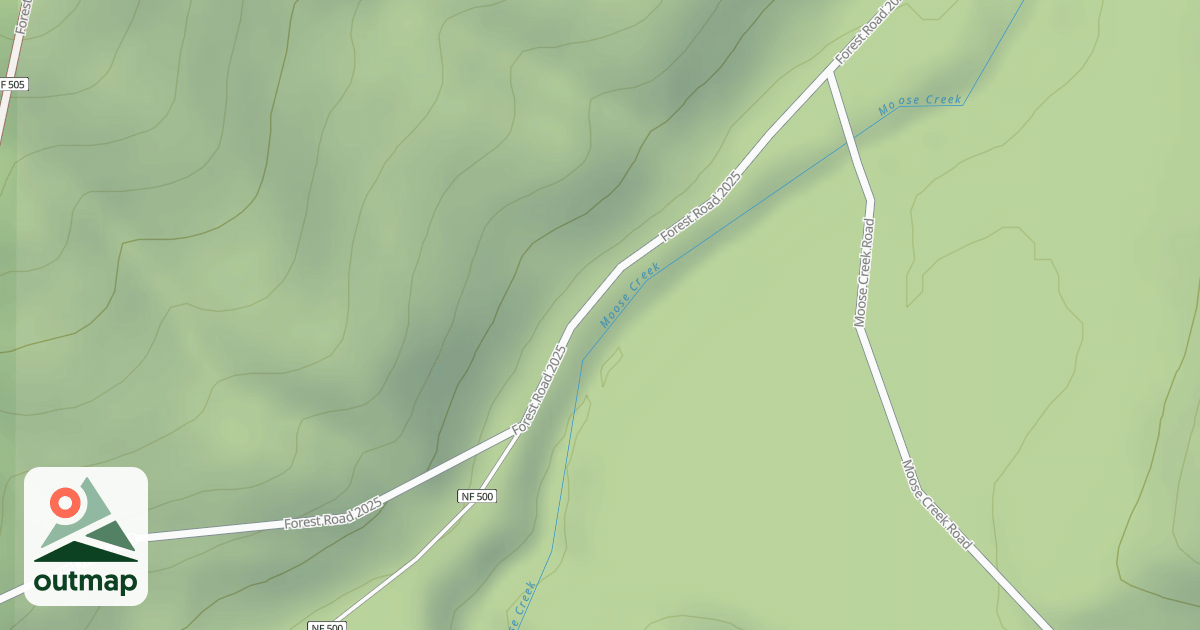 Map of LOW DECK RD