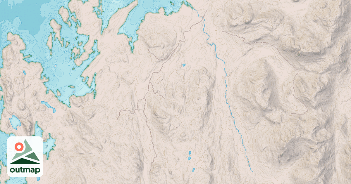 Map of FRONT SPUR