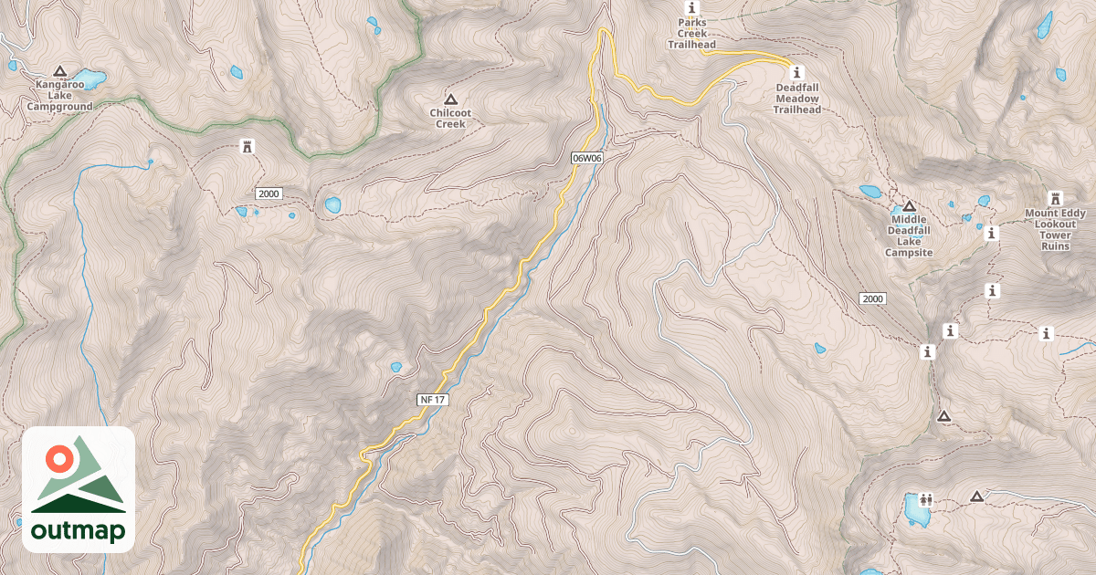 Map of CEDAR CREEK
