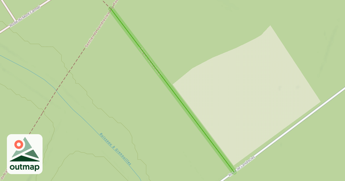 Map of Single Grenouilles