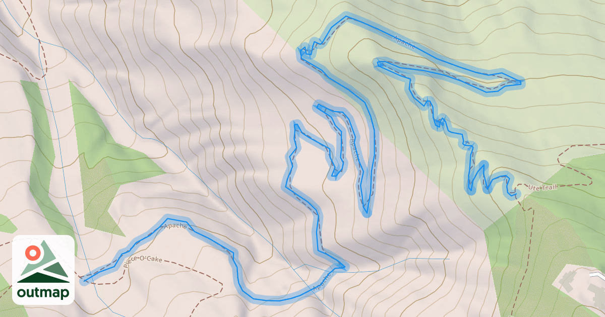 Map of Apache