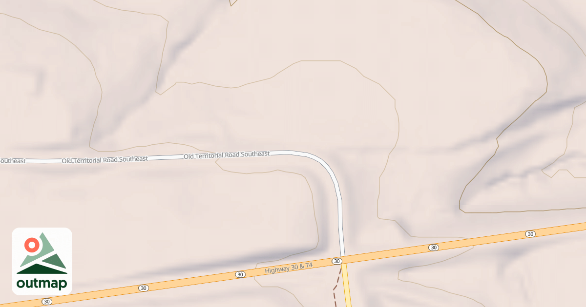 Map of Chatfield Trail
