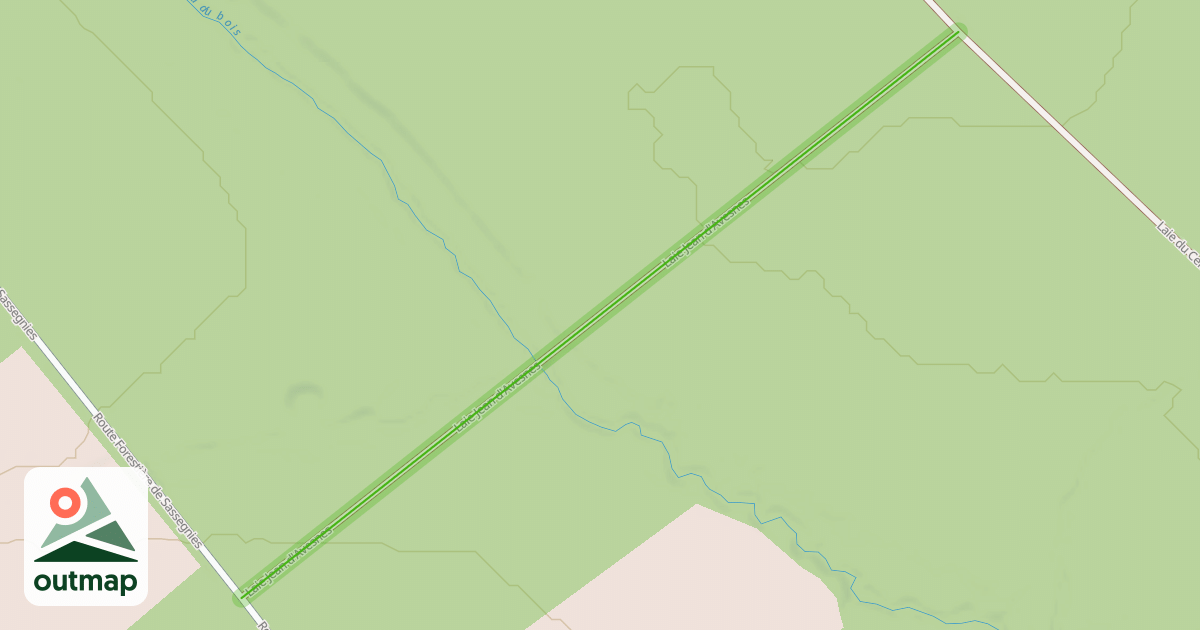Map of Laie Jean d'Avesnes