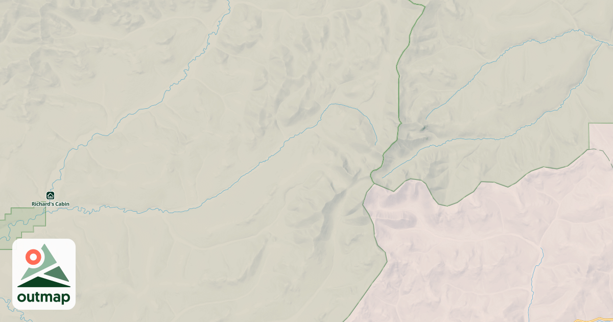 Map of Quartz Creek Trail