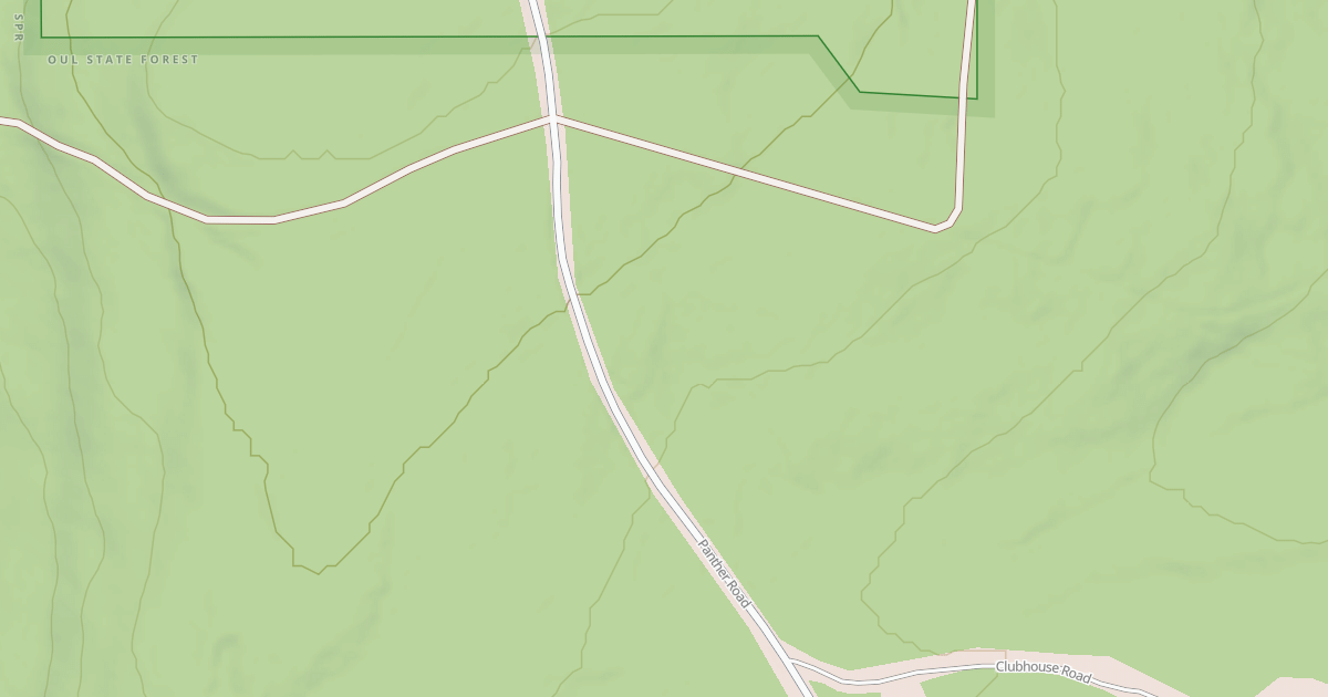 Map preview of Panther Snowmobile Trails