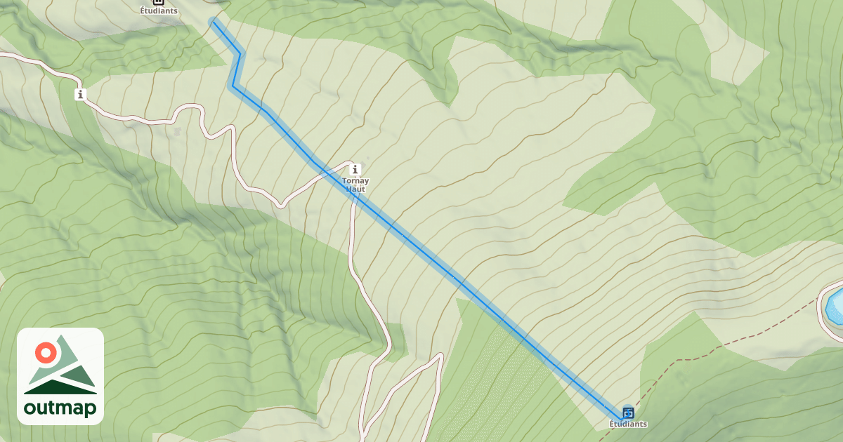 Map of Étudiants