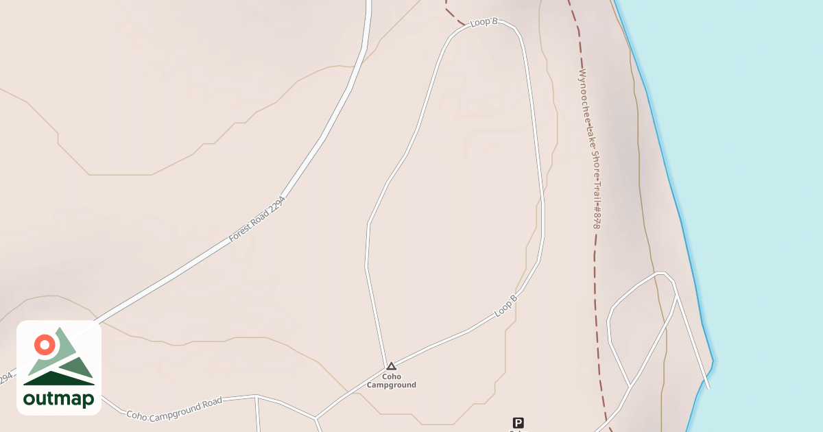 Map of COHO CG NORTHERLY LOOP