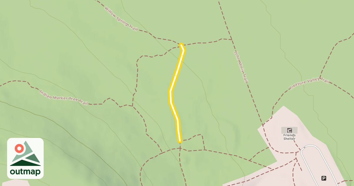 Map of Spring House Trail