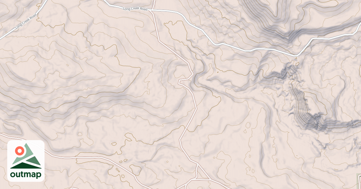 Map of MIDDLE FORK PONDS