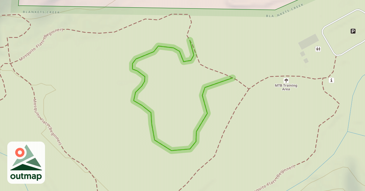Map of Mosquito Flats Extension