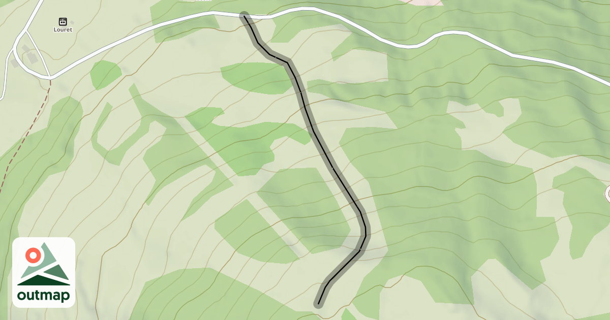 Map of Le Chamois