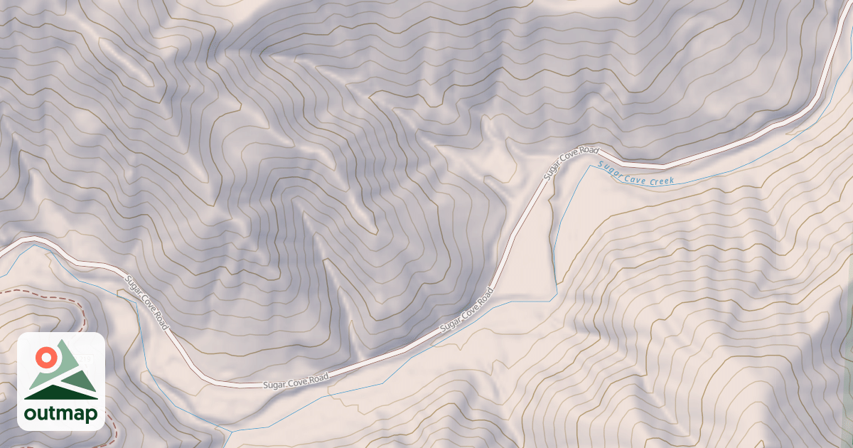Map of SUGAR COVE