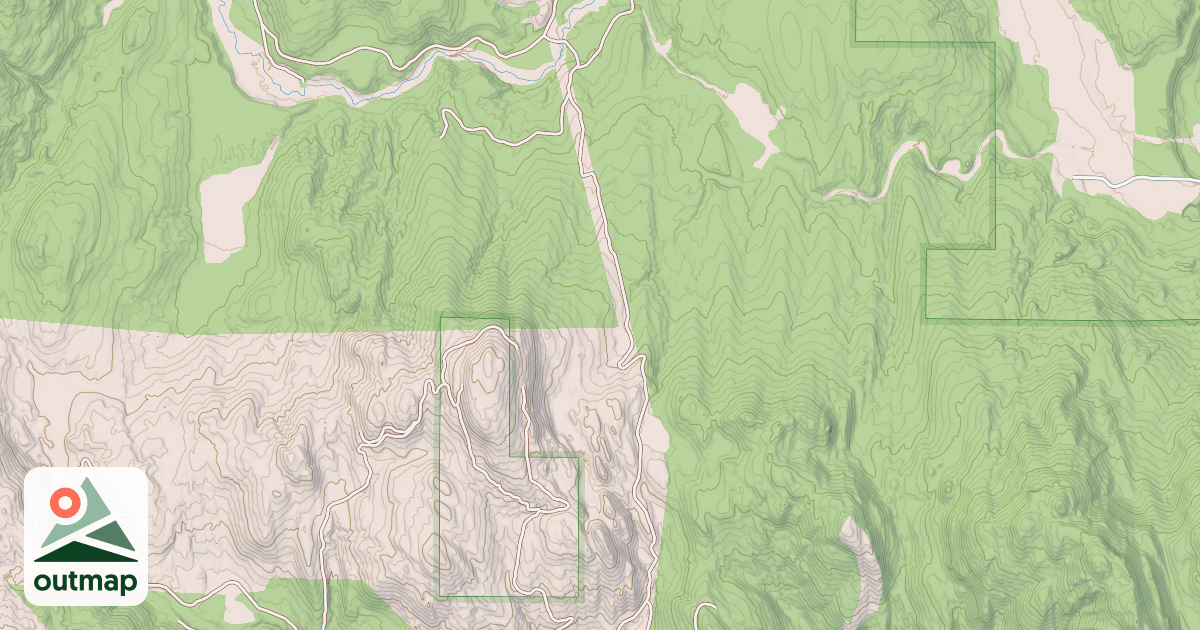 Map of RUBY CREEK