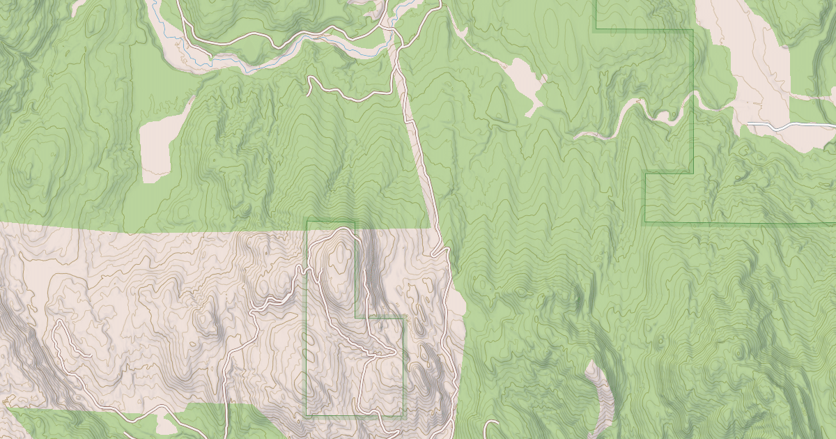 Map preview of RUBY CREEK