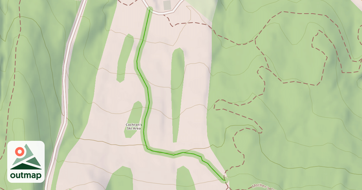 Map of Lower Roosters Comb