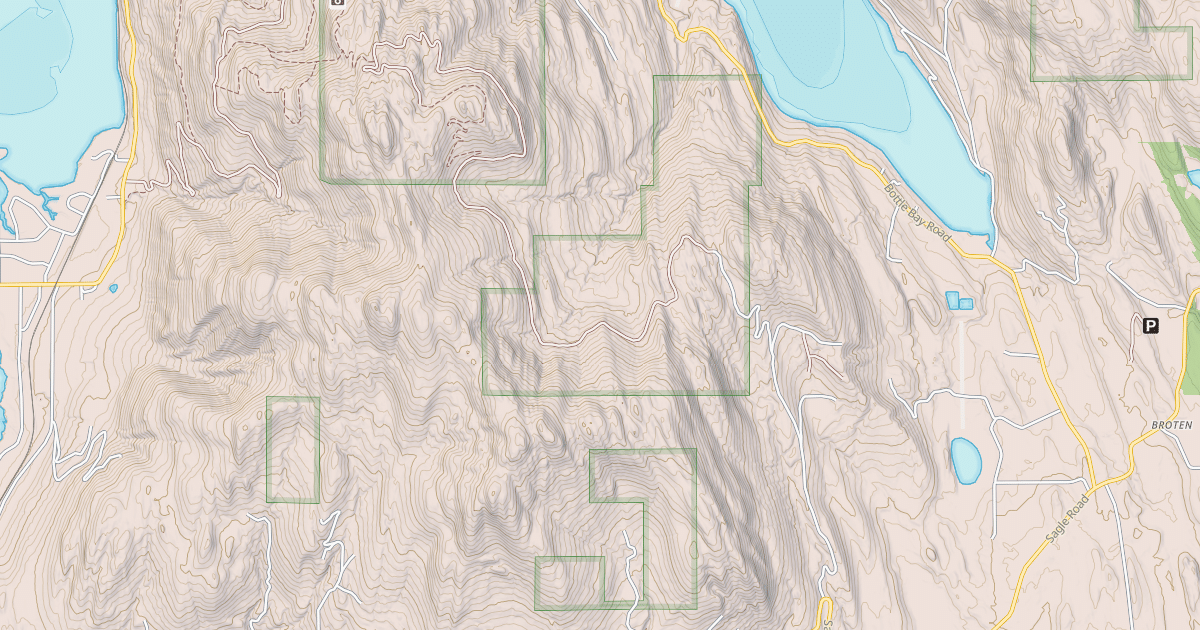 Map preview of CONTEST MOUNTAIN