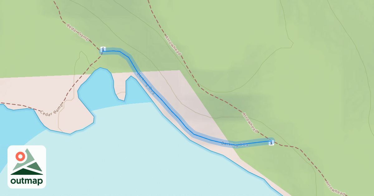 Map of Barking Dog