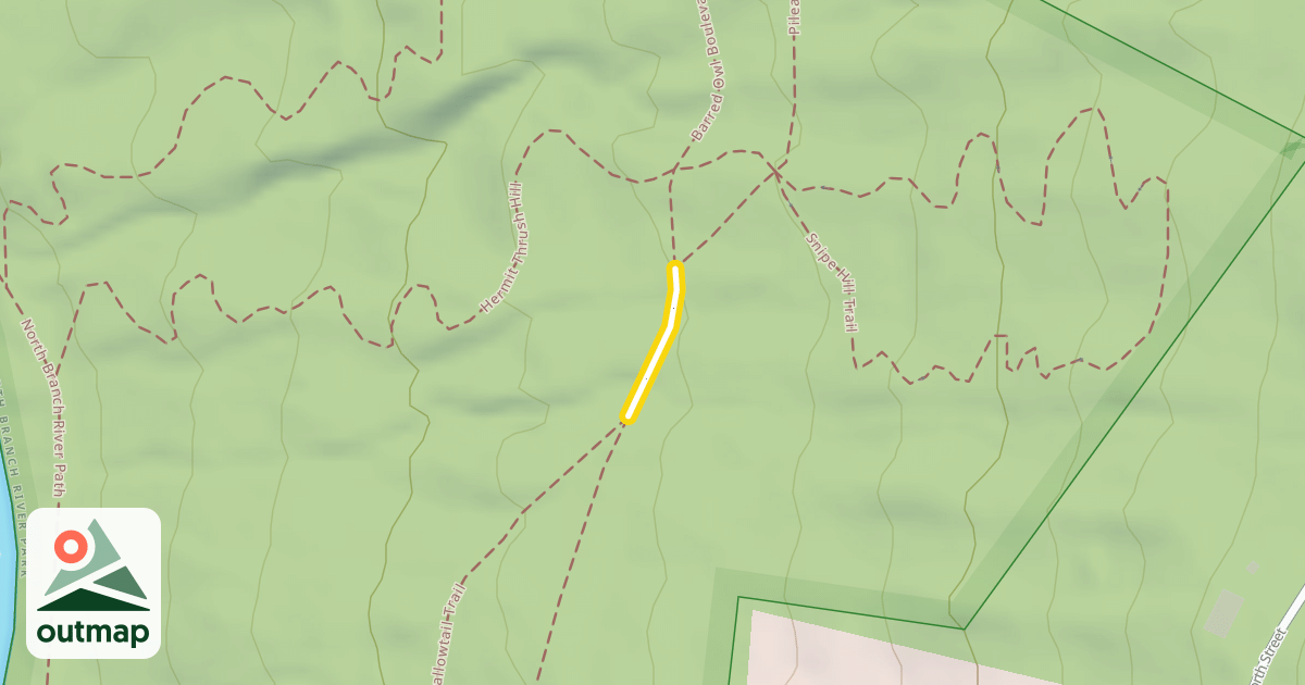 Map of Barred Owl Boulevard
