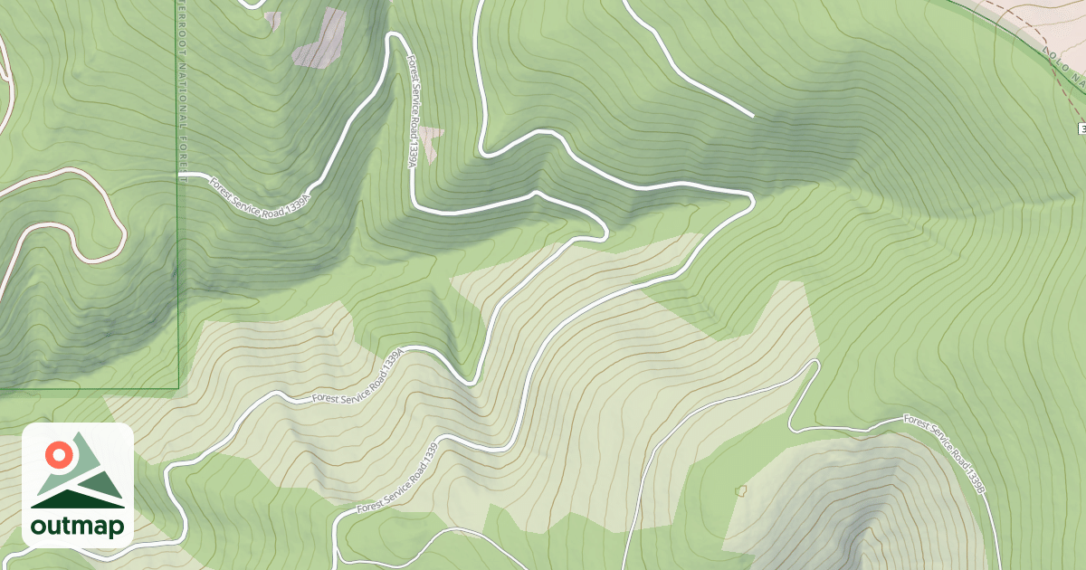 Map of (FDR) CLAREMONT