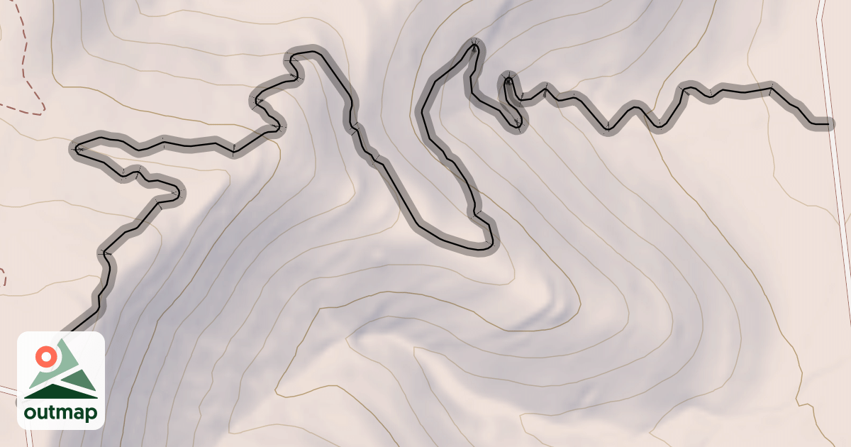 Map of Flintstone Trail