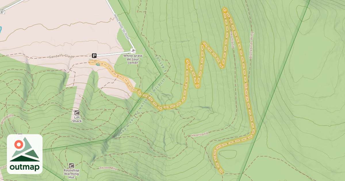 Map of Three Mile