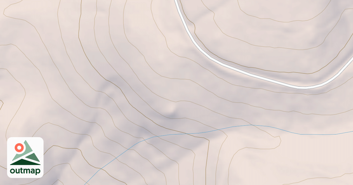 Map of CORNER SPUR