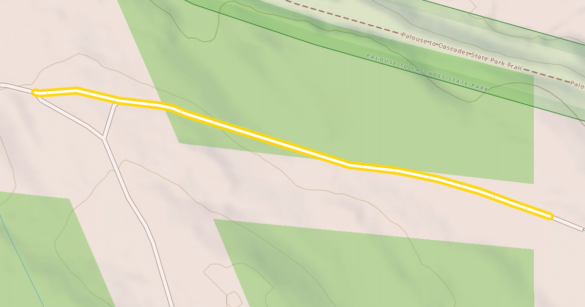 Map preview of Forest Road 5400-424