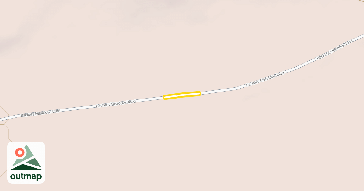 Map of Packers Meadow Road