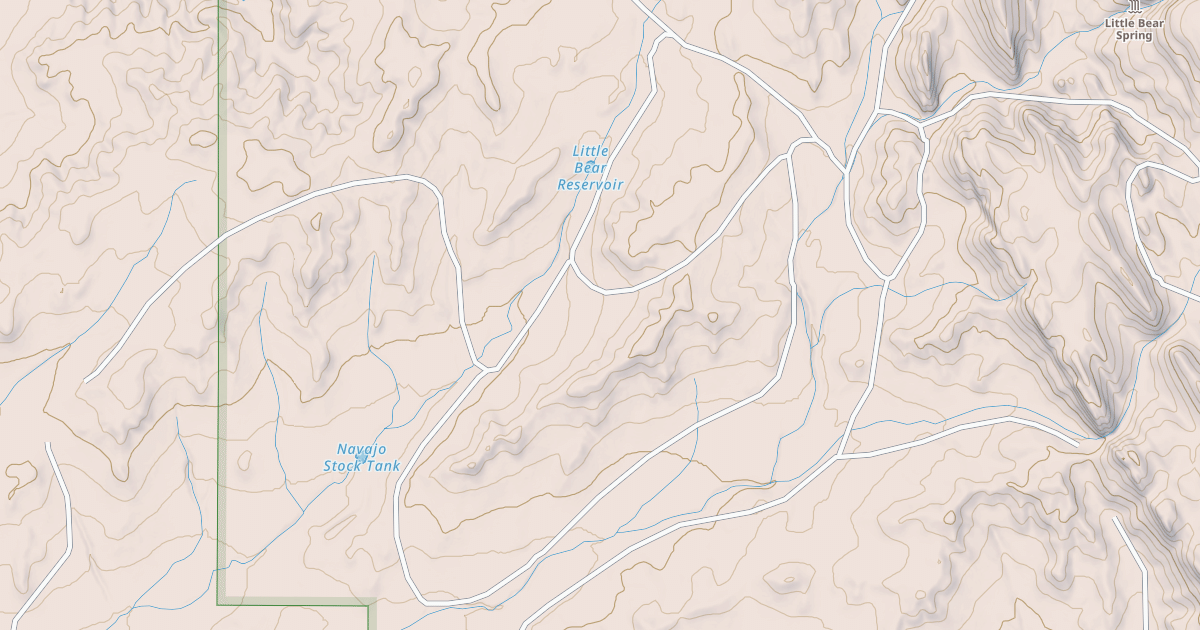 Map preview of USFS National Forest System Roads {F5712CA4-8BF0-4C36-83DF-789761A39AE0}