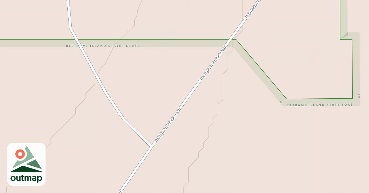 Map of Bemis Hill Trails